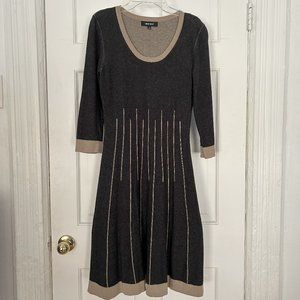 Nine West Fit and Flare Sweater Dress (Size S)
